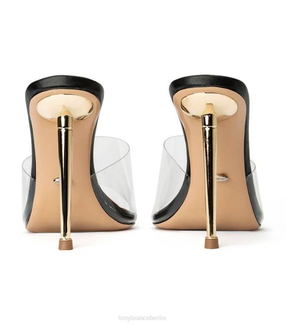 Stöckelschuhe| de Tony Bianco Frauen Mylo-Absätze klares Vinylit/Schwarz 4624165